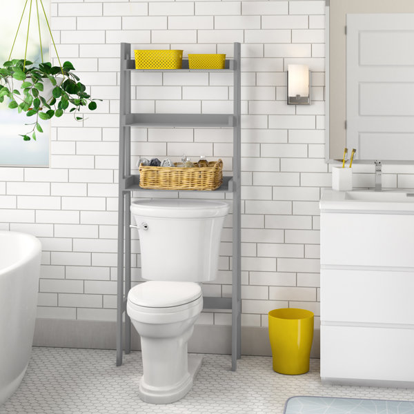 What to Put on over the Toilet Shelf Everything Bathroom
